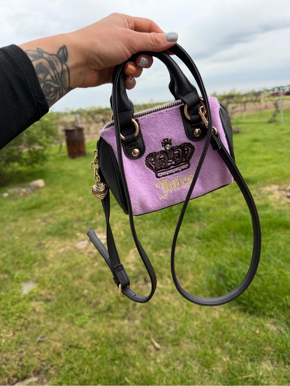 Juicy Couture Lavender Mini Purse